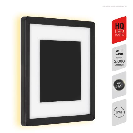 Telefunken 315905TF - LED-Außenwandleuchte LED/15W/230V IP44 4000K schwarz