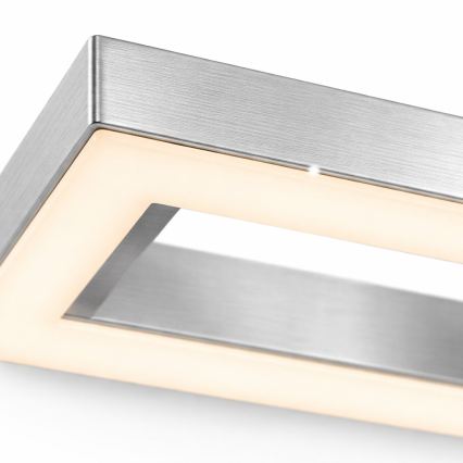 Telefunken 316108TF - LED RGBW dimmbare Deckenleuchte FRAME LED/40W/230V 3000-6500K Wi-Fi Tuya mattchrom