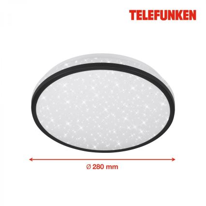 Telefunken 318305TF - LED-Deckenleuchte für Badezimmer mit Sensor LED/16W/230V IP44 d 28 cm