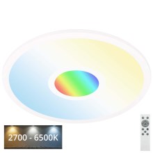 Telefunken 319306TF - Dimmbare LED-RGBW-Leuchte LED/22W/230V 2700-6500K + Fernbedienung