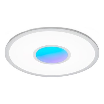 Telefunken 320104TF - LED RGBW dimmbare Deckenleuchte LED/21W/230V 3000–6500K Ø 45 cm + Fernbedienung