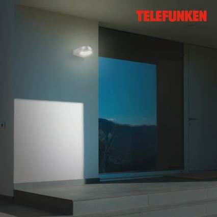 Telefunken 320204TF - LED-Außenwandleuchte LED/6,5W/230V IP44 mattes Chrom
