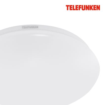 Telefunken 601206TF - LED-Deckenleuchte für Badezimmer mit Sensor LED/15W/230V IP44 d 28 cm