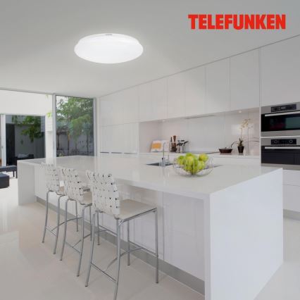 Telefunken 601306TF - LED-Deckenleuchte für Badezimmer mit Sensor LED/20W/230V IP44 d 40 cm