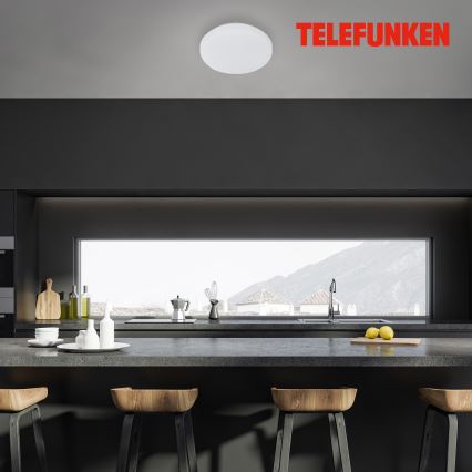 Telefunken 601506TF - LED-Badezimmer-Deckenleuchte mit Sensor LED/12W/230V IP44