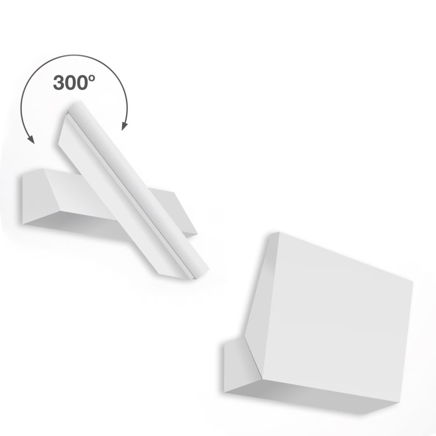 Telefunken - LED-Außenwandleuchte LED/10W/230V IP44 weiß