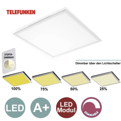 Telefunken - LED Dimmbarer Panel 1xLED/36W/230V
