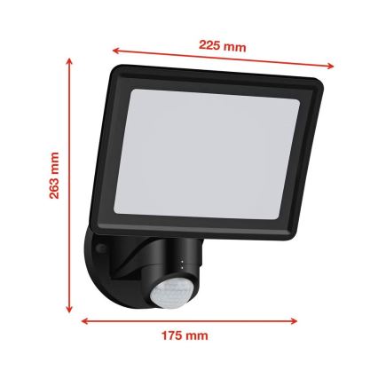 Telefunken - LED-Strahler mit Sensor LED/20W/230V