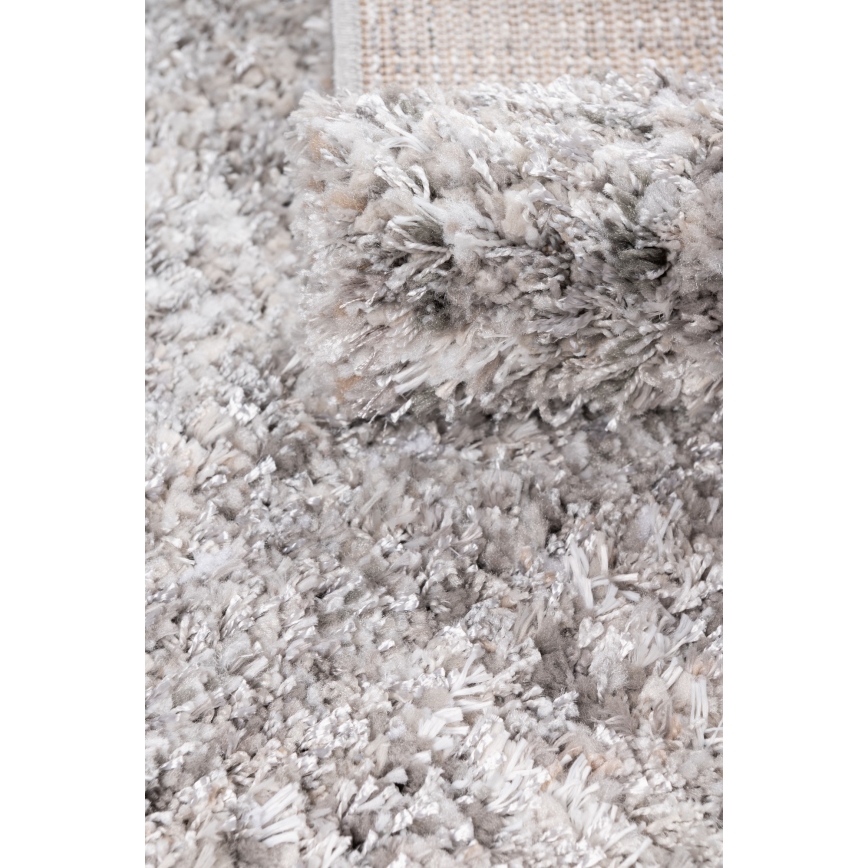 Teppich BILBAO SHAGGY 120x160 cm grau/anthrazit