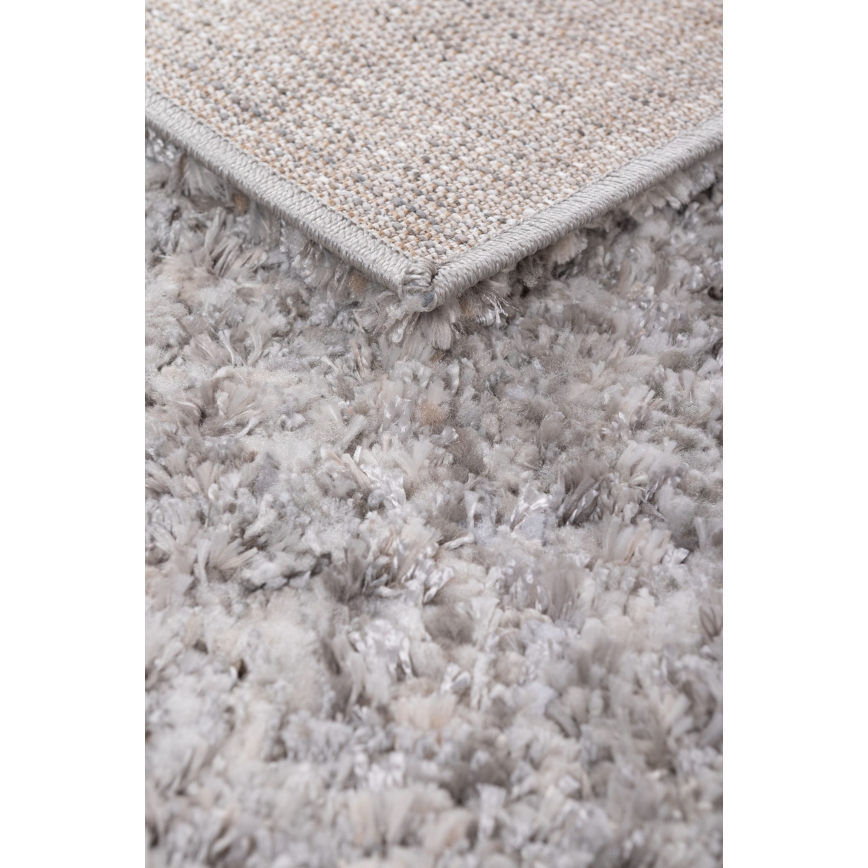 Teppich BILBAO SHAGGY 120x160 cm grau/anthrazit