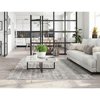 Teppich BILBAO SHAGGY 160x230 cm grau/anthrazit