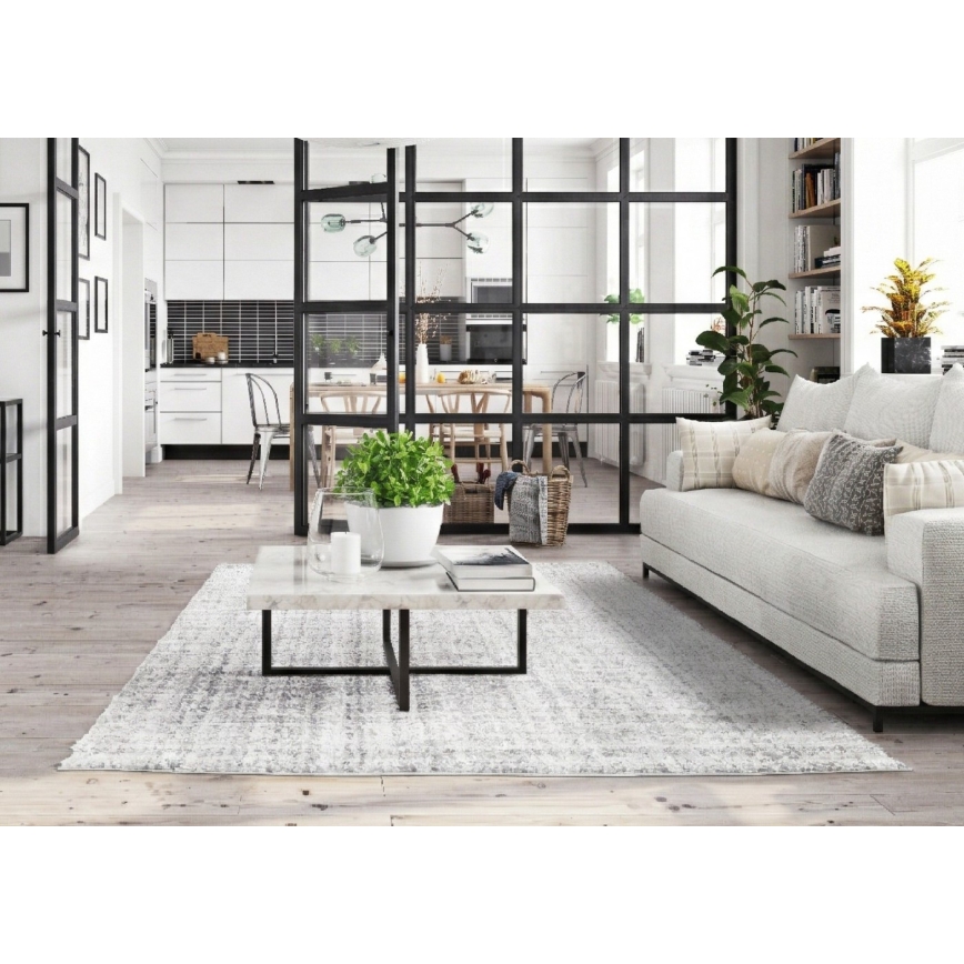 Teppich BILBAO SHAGGY 80x150 cm beige