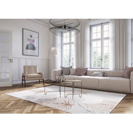 Teppich CREATION 160x230 cm 1950 g/m² grau/beige/weiß