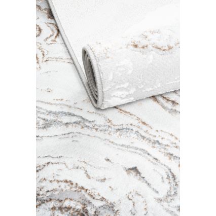 Teppich CREATION 200x290 cm 1950g/m2 grau/braun, Marmoroptik