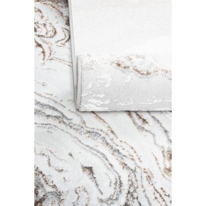 Teppich CREATION 200x290 cm 1950g/m2 grau/braun, Marmoroptik