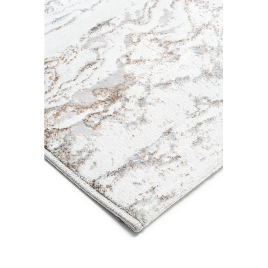 Teppich CREATION 200x290 cm 1950g/m2 grau/braun, Marmoroptik