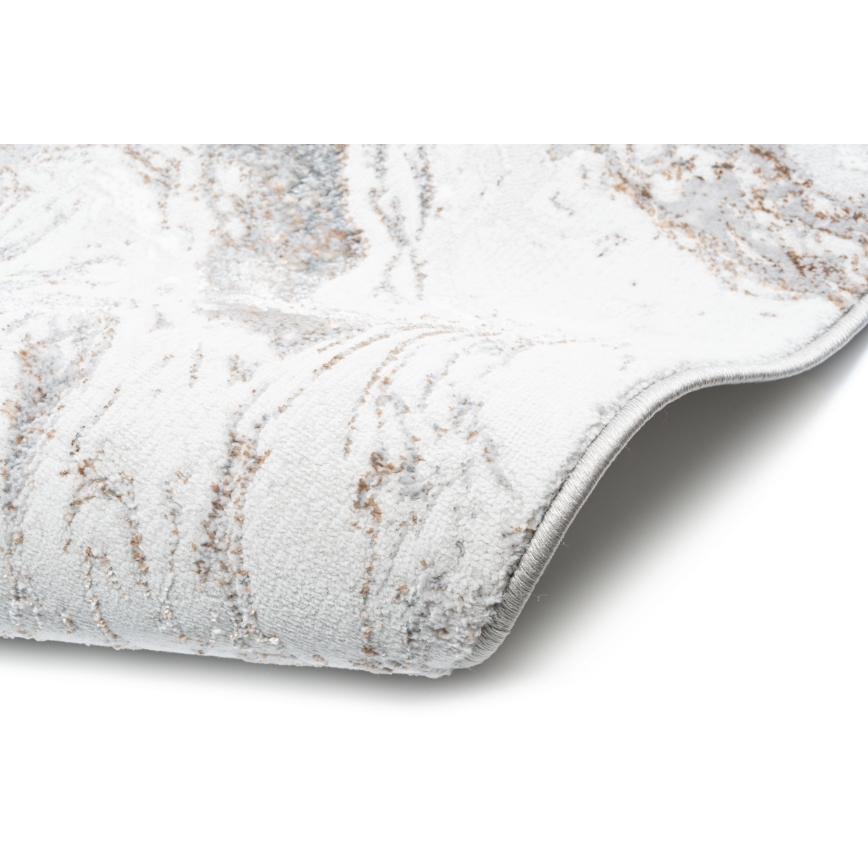 Teppich CREATION 200x290 cm 1950g/m2 grau/braun, Marmoroptik