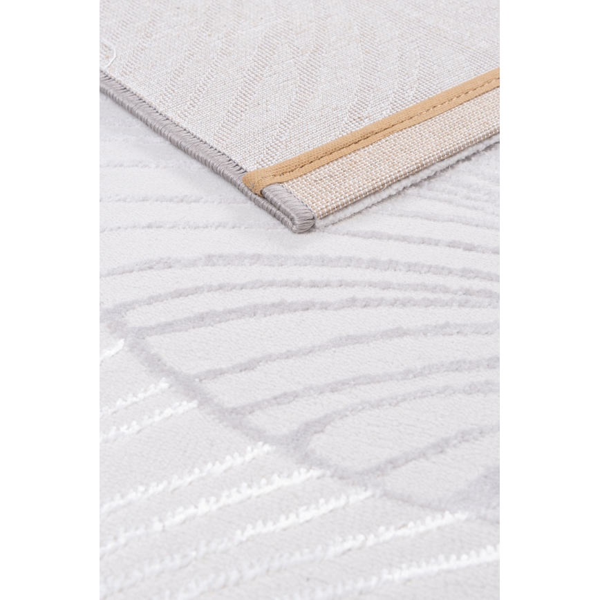 Teppich CREATION 80x150 cm 1950 g/m² grau/beige/weiß