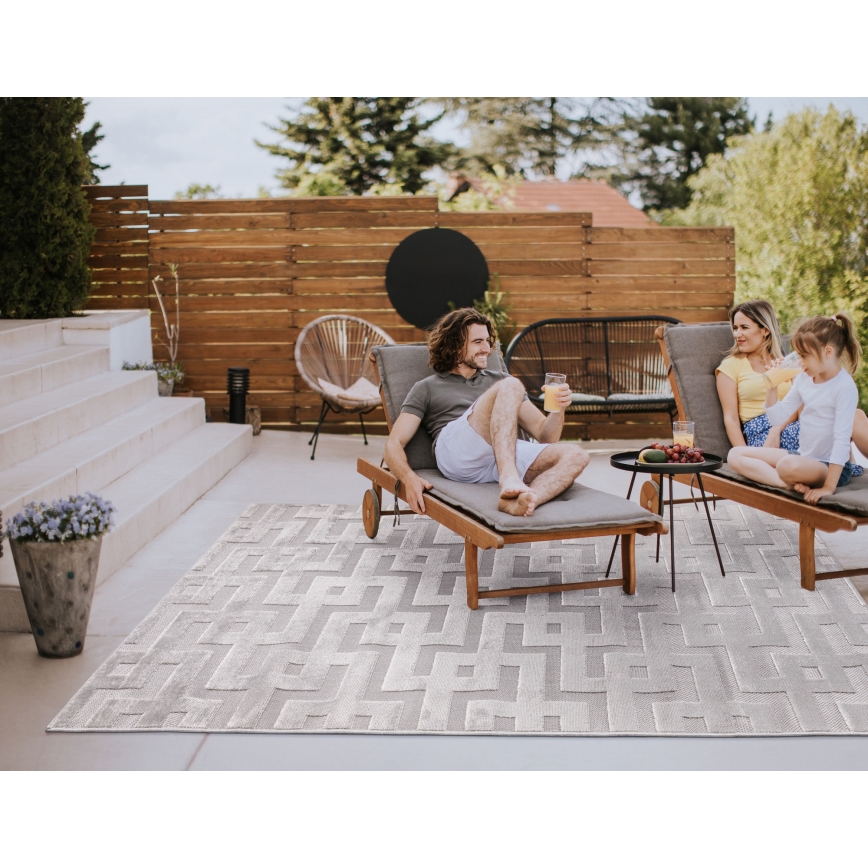 Teppich DORA 160x220 cm, grau