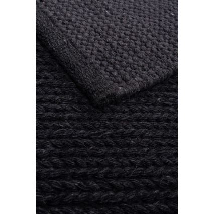 Teppich FIR WOOL 160x230 cm 2600 g/m2 anthrazit/natur