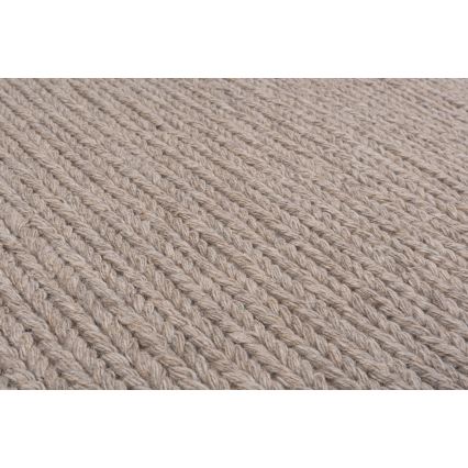 Teppich FIR WOOL 70x140 cm 2600 g/m2 beige/natur