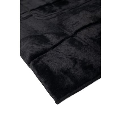Teppich RABBIT 3D 120 x 170 cm schwarz