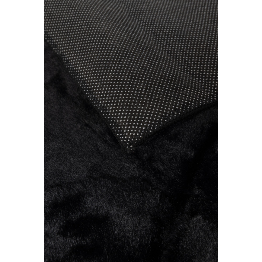 Teppich RABBIT 3D 120 x 170 cm schwarz