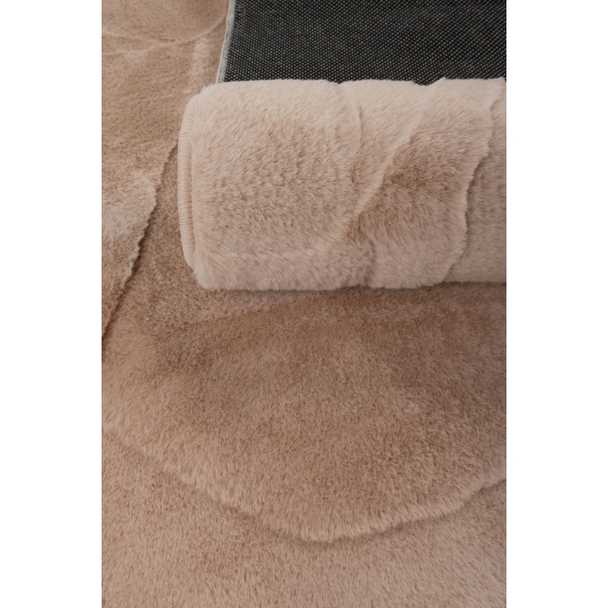 Teppich RABBIT 3D 120x170 cm Beige