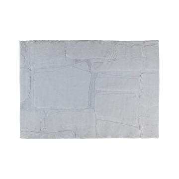 Teppich RABBIT 3D 120x170 cm hellgrau