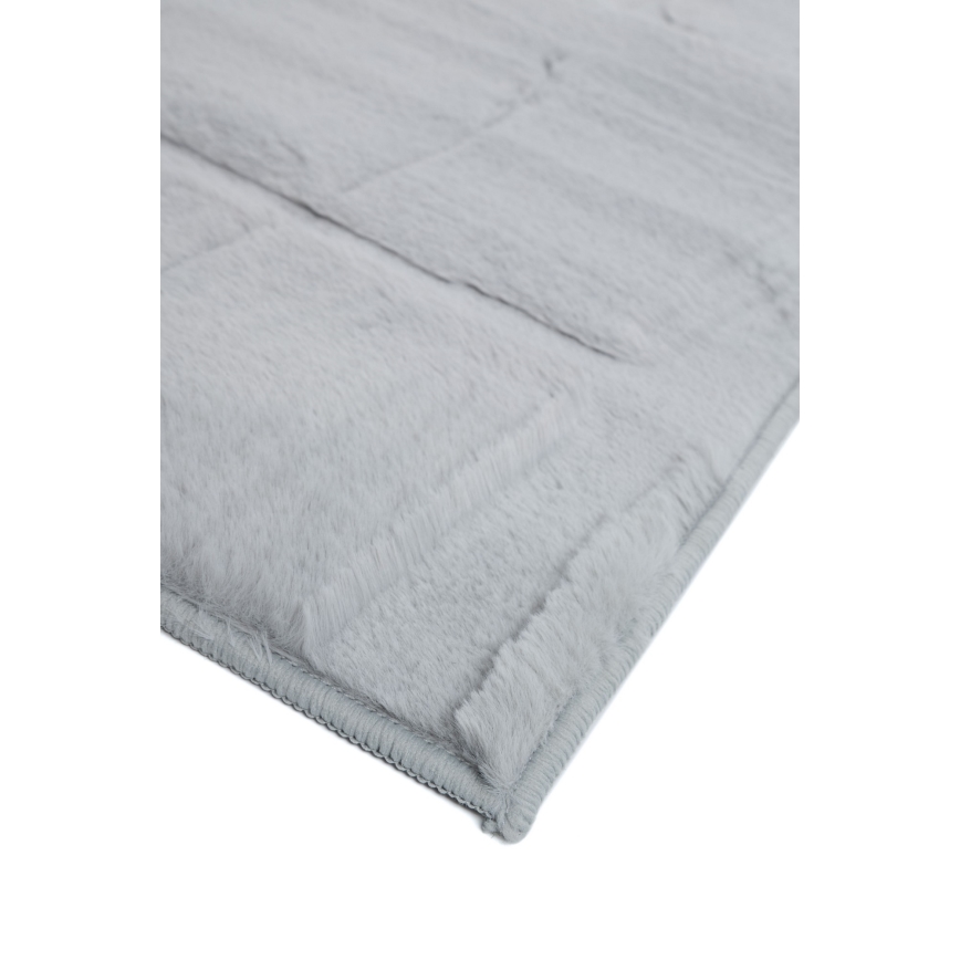 Teppich RABBIT 3D 120x170 cm hellgrau
