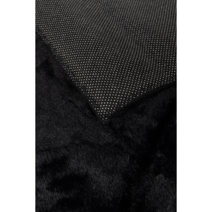 Teppich RABBIT 3D 120x170 cm schwarz