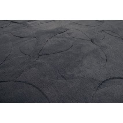 Teppich RABBIT 3D, 160 x 230 cm, Anthrazit