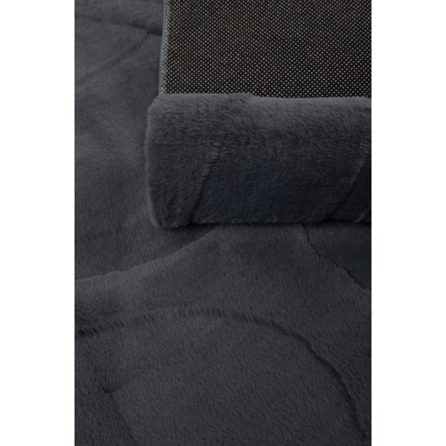 Teppich RABBIT 3D, 160 x 230 cm, Anthrazit