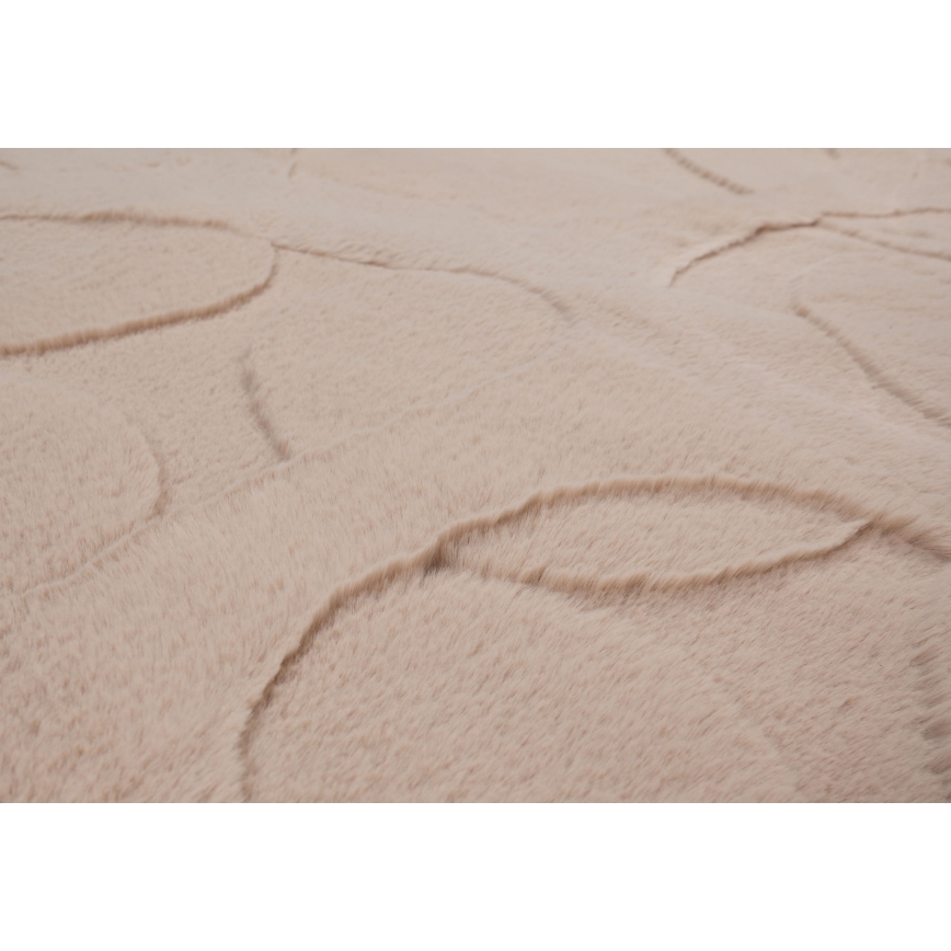 Teppich RABBIT 3D 160x230 cm beige