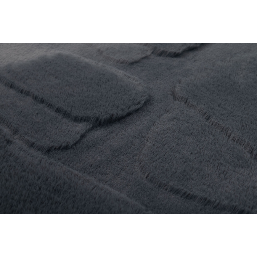 Teppich RABBIT 3D 80x150 cm anthrazit