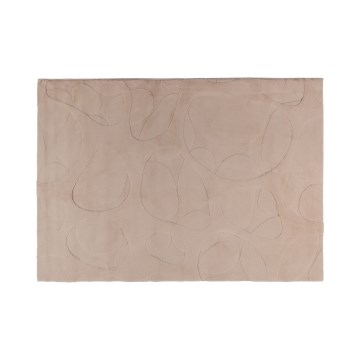 Teppich RABBIT 3D 80x150 cm beige