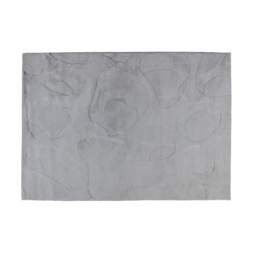 Teppich RABBIT 3D 80x150 cm hellgrau