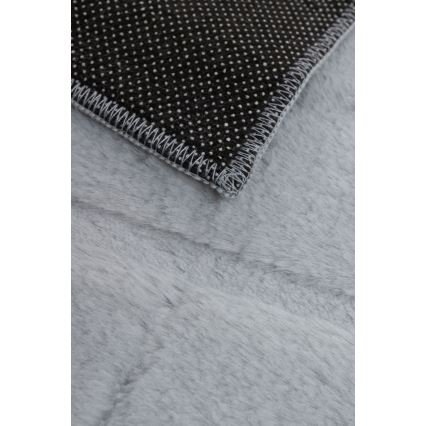 Teppich RABBIT 3D 80x150 cm hellgrau
