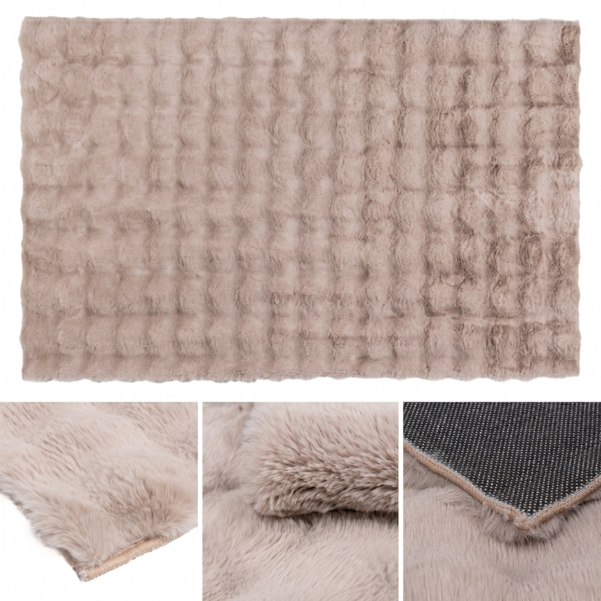 Teppich RABBIT BUBBLE 120x170 cm beige
