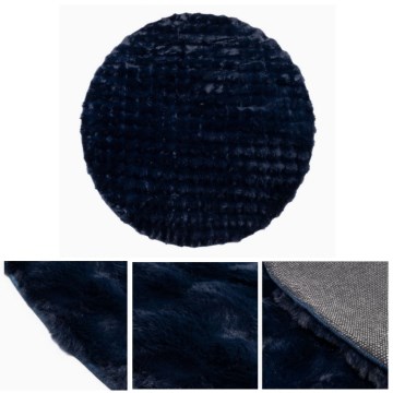 Teppich RABBIT BUBBLE 160 cm dunkelblau
