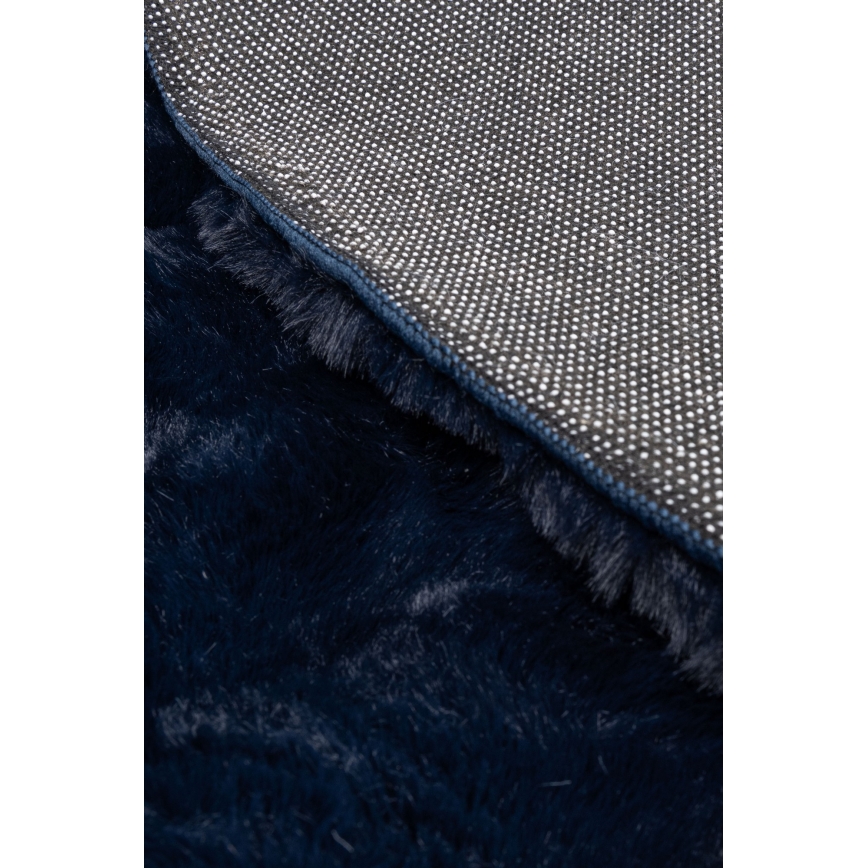 Teppich RABBIT BUBBLE 160 cm dunkelblau