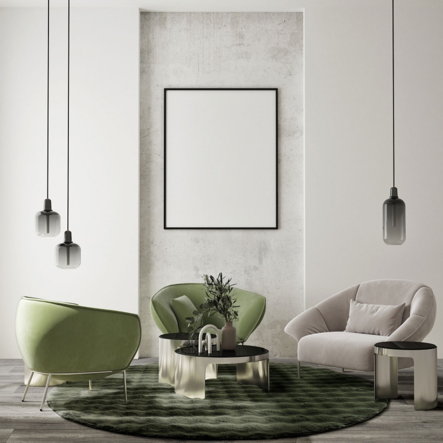 Teppich RABBIT BUBBLE 160 cm grün