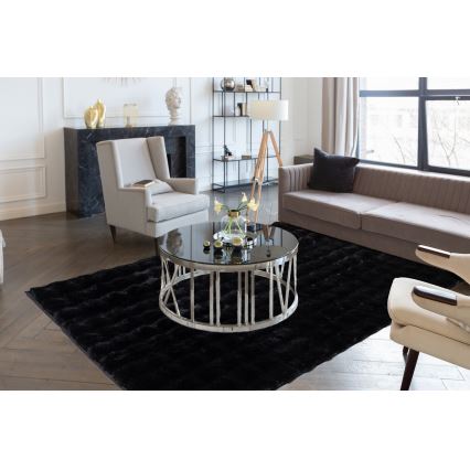 Teppich RABBIT BUBBLE 160x230 cm schwarz