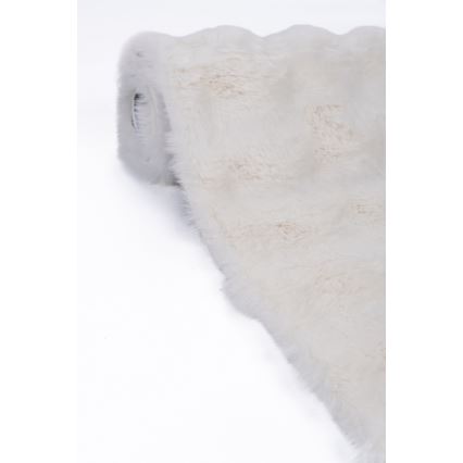 Teppich RABBIT BUBBLE 80x150 cm cremefarben