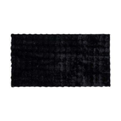 Teppich RABBIT BUBBLE 80x150 cm schwarz