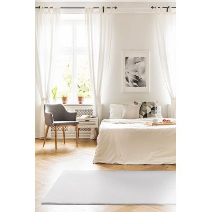 Teppich RABBIT-FOX 120 x 160 cm cremefarben