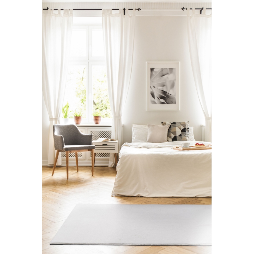 Teppich RABBIT-FOX 120x160 cm cremefarben