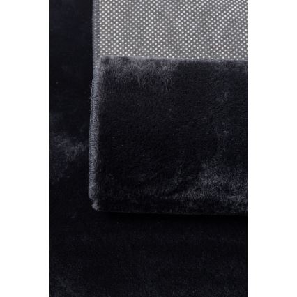 Teppich RABBIT-FOX 120x160 cm, Schwarz