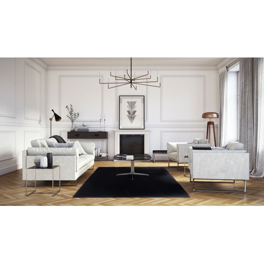 Teppich RABBIT-FOX 60x100 cm schwarz