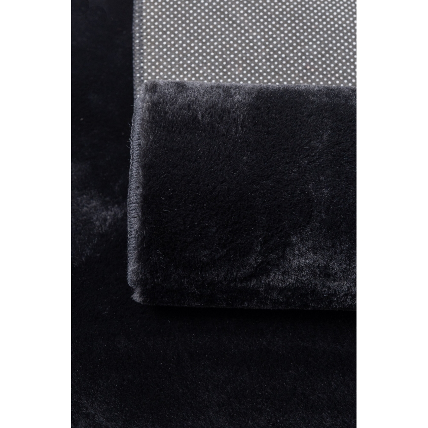 Teppich RABBIT-FOX 60x100 cm schwarz